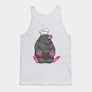 Mole Cook Chef hat Tank Top